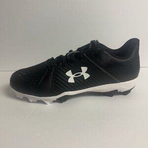 Under Armour Mens Lead off Low Baseball Cleats Black Size 13 M